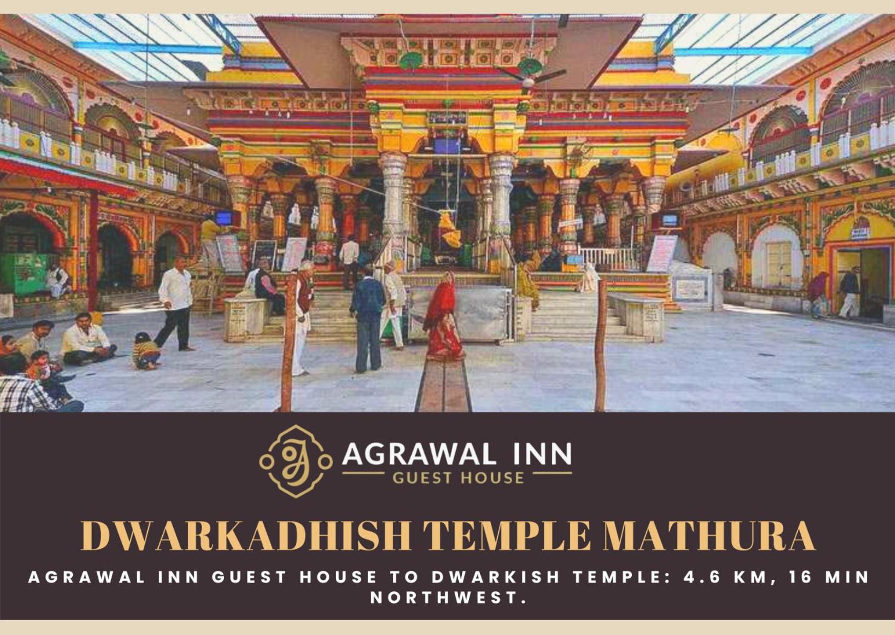Agrawal Inn Guest House Mathura Extérieur photo