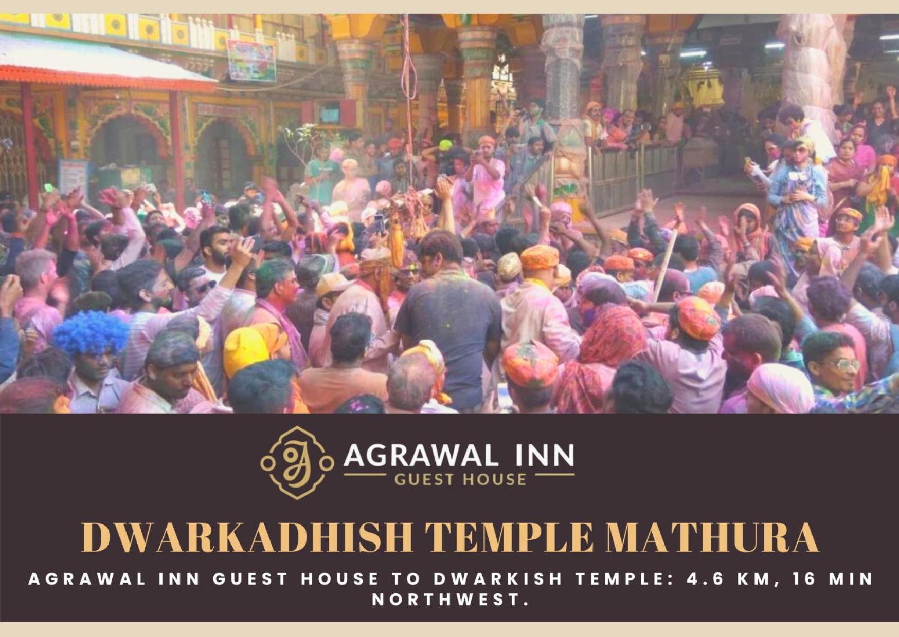 Agrawal Inn Guest House Mathura Extérieur photo
